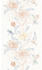 Livingwalls 39201-1 The Wall II Blütenranke Libelle Blau Grau 3-tlg. 159 x 280 cm