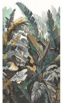 Livingwalls 39260-1 The Wall II Dschungel Urwald Beige Grün 3-tlg. 159 x 280 cm