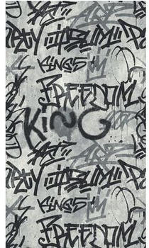 Livingwalls 38251-1 The Wall Graffiti Betonoptik 3-tlg. 159 x 280 cm