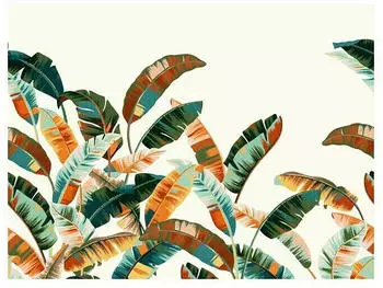 Rasch Rasch Florentine III Palmbl&auml;tter Bunt (400 x 300 cm)
