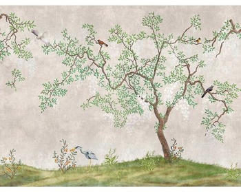 Livingwalls 38233-1 The Wall Asiatisch Baum 7-tlg. 371 x 280 cm