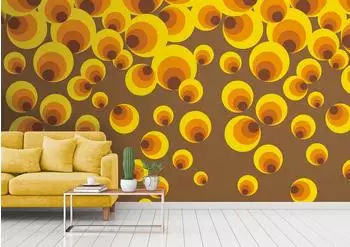 Livingwalls 39258-1 The Wall II Retro Braun Gelb 3-tlg. 159 x 280 cm