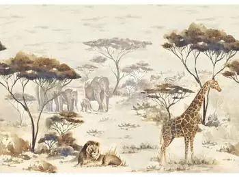 Rasch African Queen III natur braun 8-tlg. 424 x 300 cm (363661)