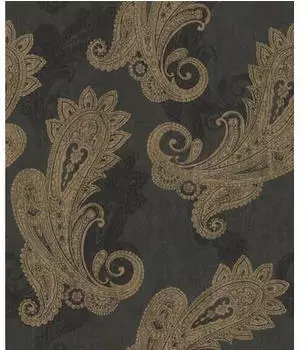 Rasch Indian Style Ornament schwarz (746464)