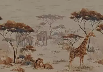 Rasch African Queen III natur braun 8-tlg. 424 x 300 cm (363685)