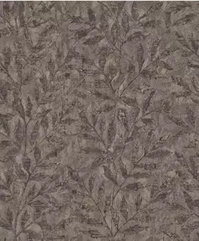 Rasch Factory V Blattmotiv grau (315059)