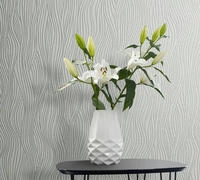 Marburg Vliestapete "Serene Stripes" Streifen moderne Tapete f&uuml;r Wohnzimmer