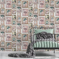 Art for the home Papiertapete "Tropische Rahmen" 10mx53cm