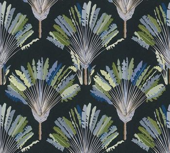 Architects Paper Jungle Chic grün/schwarz/blau