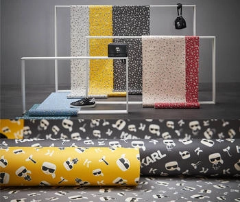Architects Paper Ikonik Karl Lagerfeld hellgrau