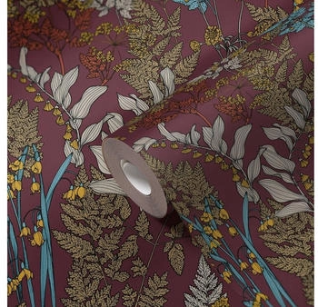 Architects Paper Floral Impression rot/gelb/blau