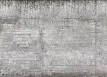 mayddle Betonwand Industrial Grau Braun 3,50 x 2,55 m
