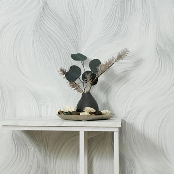 Guido Maria Kretschmer Waves of Light Fashion for Walls 5 hellgrau