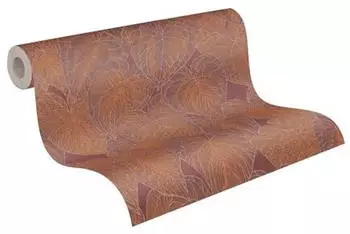 Livingwalls Daniel Hechter 7 Blattdesign Rot-Orange-Lila Floral 10,05 x 0,53 m