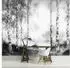 Wallarena Grau Papier Baum/Pflanze/Natur Rechteckig 350x250 cm FSC 100% & Wandverkleidungen Fototapeten (800000981751)