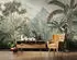 Wallarena Vlies Landschaft 400x280 cm Fototapeten für Wohnzimmer Schlafzimmer Wandtapete 3D Effektinkl. Kleister Dschungel Blätter Gebirge Wald (15819VX8)