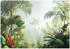 Wallarena Grün Papier Baum/Pflanze/Natur Rechteckig 300x210 cm FSC 100% & Wandverkleidungen Fototapeten (800001020246)