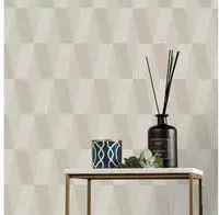 kayori Vliestapete "Zao Sand" grafisch glatt 10mx52cm (ca. 5m2)