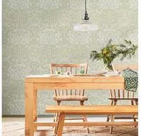 WILLIAM MORRIS AT HOME Vliestapete "Blackthorn" Retro glatt Designer Tapete,...