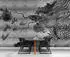Livingwalls Walls by Patel 3 Shenzen 3 Fototapete Vlies silber, grau, schwarz