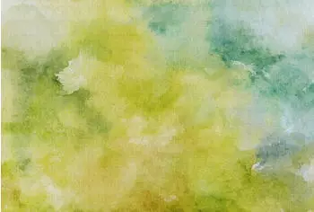 Livingwalls Walls by Patel 2 Fototapete Watercolours 3, Vlies, Gelb/Gr&uuml;n/T&uuml;rkis (DD113842)
