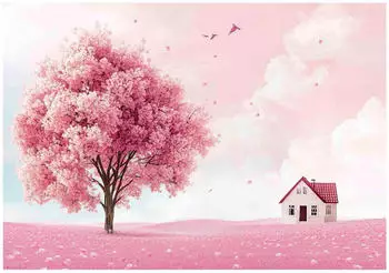 Wallarena Mehrfarbig Papier Baum/Pflanze/Natur Rechteckig 250x175 cm FSC 100% & Wandverkleidungen Fototapeten (800001157692)