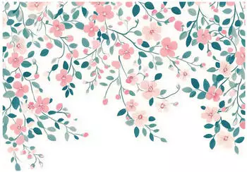 Wallarena Mehrfarbig Papier Baum/Pflanze/Natur Rechteckig 400x280 cm FSC 100% & Wandverkleidungen Fototapeten (800001018032)