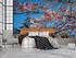 Wallarena Vlies Japan 400x280 cm Fototapeten für Wohnzimmer Schlafzimmer Wandtapete 3D Effektinkl. Kleister Kirsche Kirschblüten Landschaft (15989VX8)