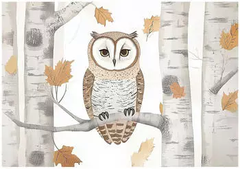 Wallarena Mehrfarbig Papier Baum/Pflanze/Natur Rechteckig 250x175 cm FSC 100% & Wandverkleidungen Fototapeten (800001158487)