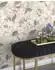 Rasch 201352 Helle mit Blumen in hellem Grau und zartem Beige Blumentapete 10,05m x 0,53m (LxB)