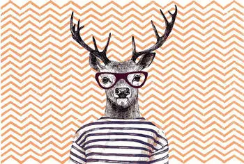 Architects Paper Atelier 47 Modern Deer Tiere (95221450)