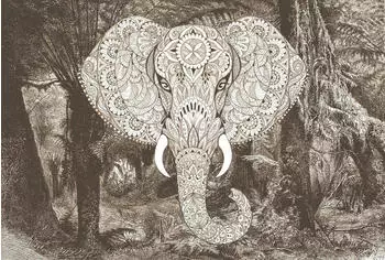 Architects Paper Atelier 47 Elephant Head Tiere (22740640)
