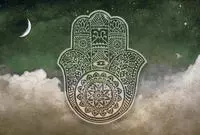 Architects Paper Fototapete "Atelier 47 Hamsa 2" orientalisch glatt Vlies, Wand,