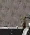 Bricoflor Livingwalls Floral Grau Beige Metallic Terra 389191 Pflanzen 10,05 m x 0,53 m Made in Germany