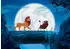 Komar Disney The Lion King Full Moon Walk Vlies Fototapete 350x250cm (DX7-196)