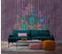 Livingwalls Walls by Patel 2 Spray Bouquet 1 Fototapete Vlies, Blau/Lila (DD122891)