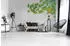Livingwalls Designwalls 2 Ginkgo1 Fototapete Vlies Betonoptik Grau Grün 2,55x3,5m (40067942-0)