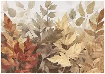 Wallarena Mehrfarbig Papier Baum/Pflanze/Natur Rechteckig 400x280 cm FSC 100% & Wandverkleidungen Fototapeten (800001045917)