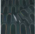 Bricoflor Art Deco Petrol Blau Gold MetallicArcade 391763 Retro 10,05 m x 0,53 m Made in Germany