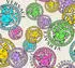 Bricoflor A.S. Création VERSACE WALLPAPER Bunt Weiß Rosa Blau Luxus Designer Logo Medusa 386101 10,05x0,70m Made in Germany