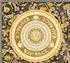 Bricoflor Livingwalls VERSACE WALLPAPER Blumen Floral 387055 Gold Schwarz Silber Designer Ranken Kreise 10,05x0,70m Made in Germany