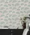 Bricoflor Florale Grau Weiß Mint Livingwalls Premium Wall 2 389663 Blätter 10,05 m x 0,53 m Made in Germany