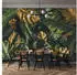 Wallarena Vlies Blätter 300x210 cm Fototapeten für Wohnzimmer Schlafzimmer Wandtapete 3D Effektinkl. Kleister Tropisch Natur grün botanisch (13803VX6)
