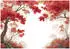 Wallarena Mehrfarbig Papier Uni Rechteckig 200x140 cm FSC 100% & Wandverkleidungen Fototapeten (800001475762)