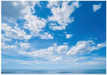 Wallarena Vlies Himmel 400x280 cm Fototapeten f&uuml;r Wohnzimmer Schlafzimmer Wandtapete 3D Effektinkl. Kleister Wolken (16111VX8)