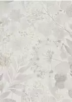 Vliestapete - Secret Garden - Helltaupe Hellgrau Grau B&auml;ume Bl&auml;tter Erismann -