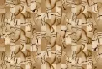 living walls Fototapete "Walls by Patel Cut Stone 1" glatt Vlies, Wand, Schr&auml;ge