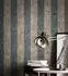 newroom Saliba Black Vliestapete Streifen Metallic Schwarz/Braun (02-01010727-04)
