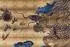 Livingwalls Walls by Patel 3 Shenzen 2 Fototapete Vlies gold, blau (95180157-0)