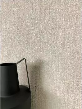 newroom Nisha Vliestapete Unitapete Taupe Glanz (02-01010543-02)